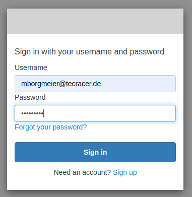 Login Form