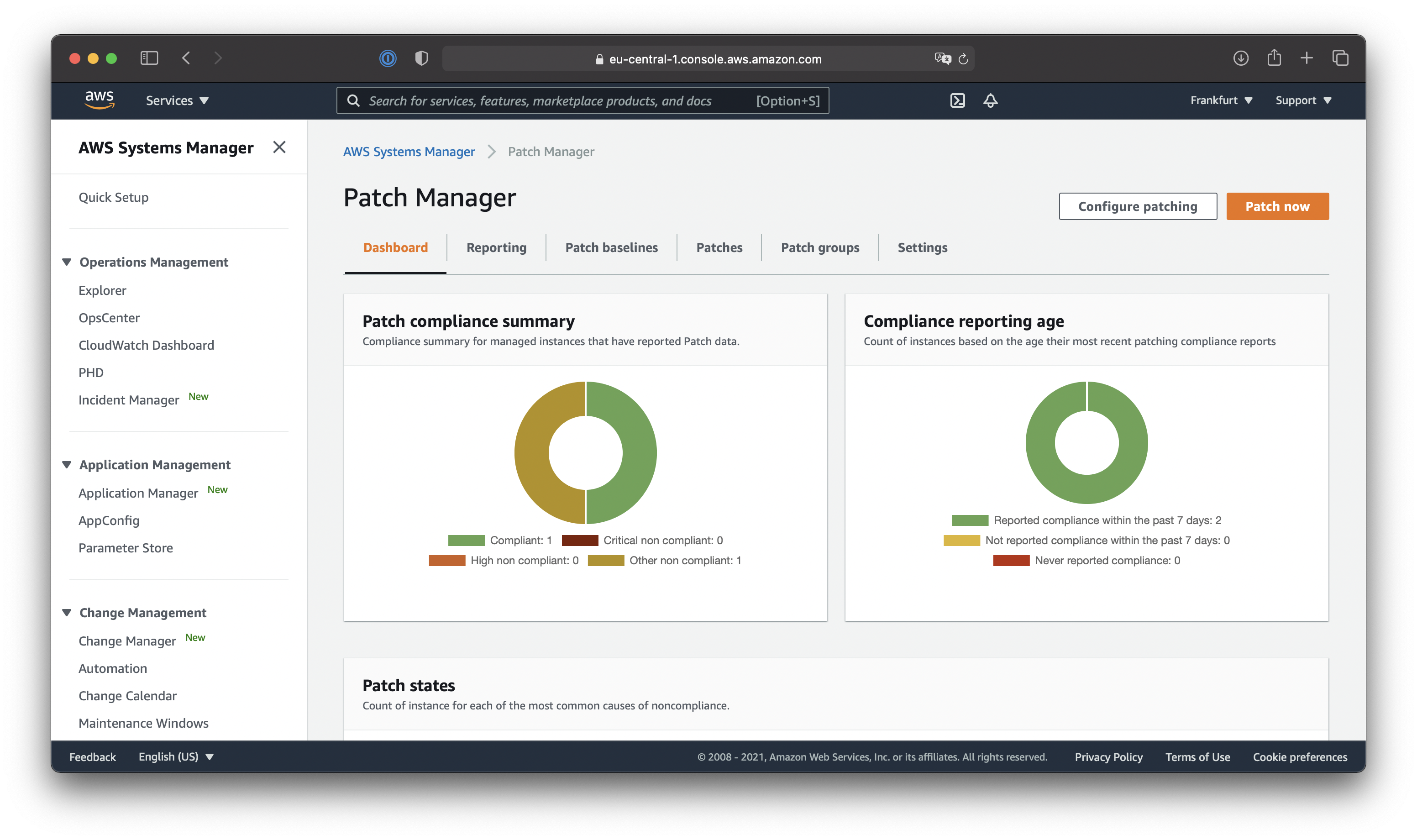 Patch Manager Dashboard
