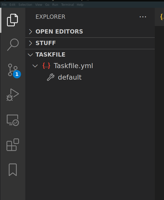 Taskfile Pane