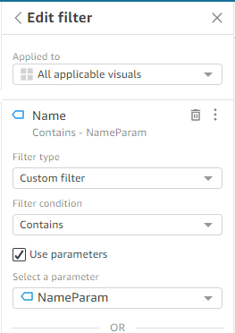 Edit filter name 