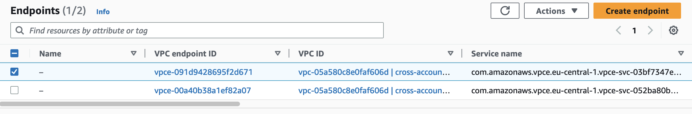 VPC Endpoint