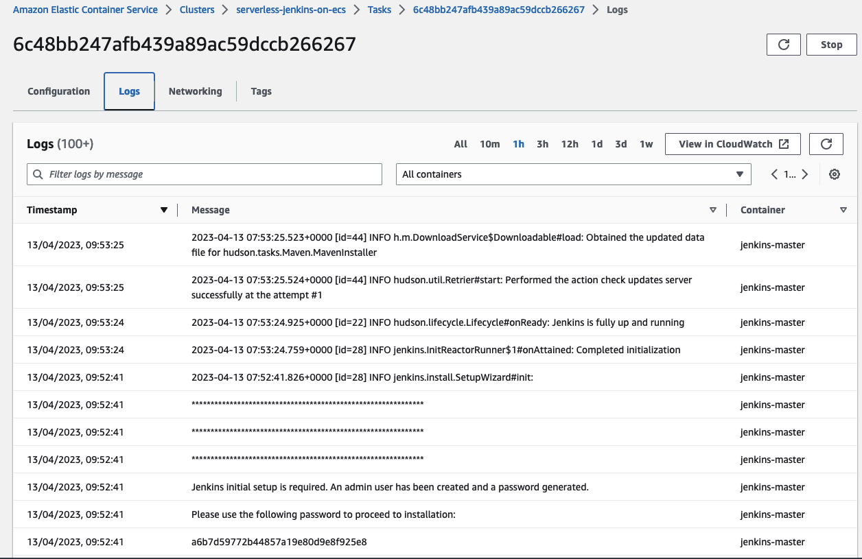 Jenkins Initial Password