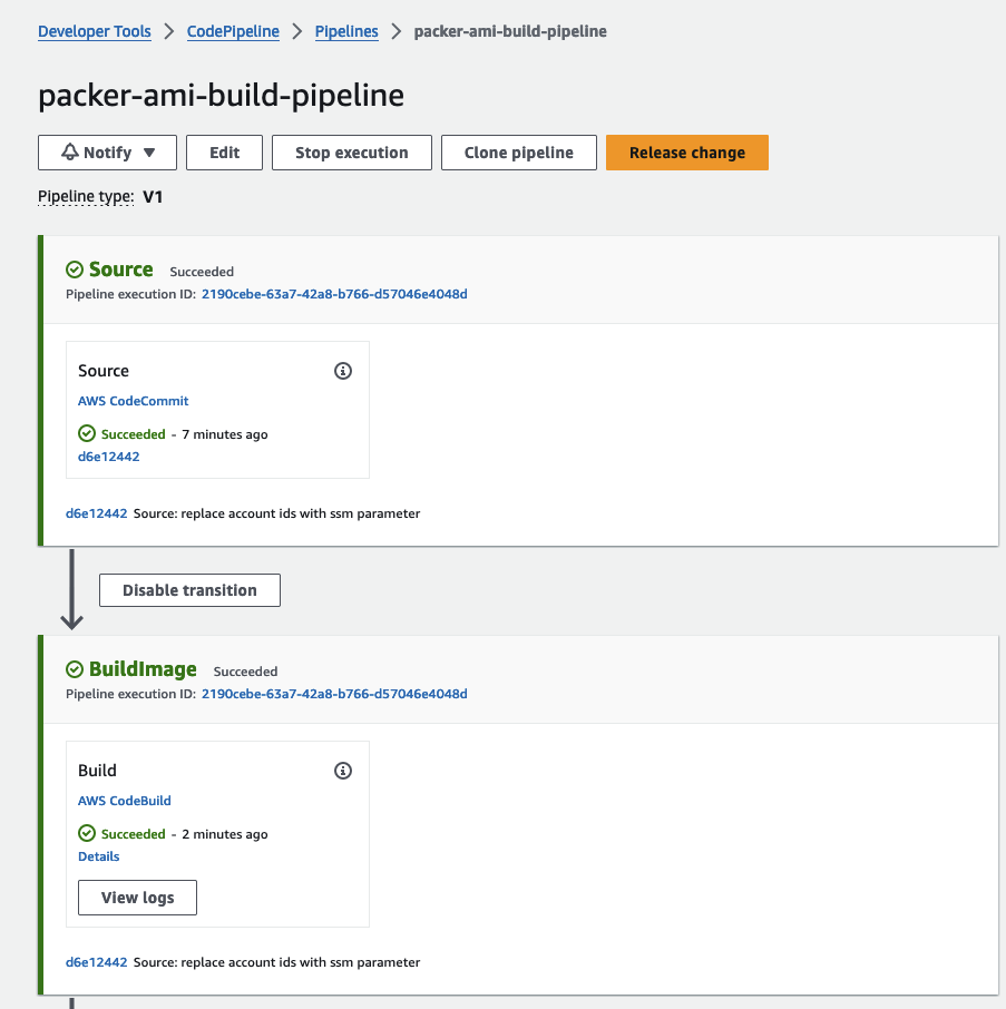 CodeBuild Packer Build