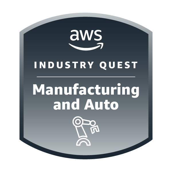 AWS Industry Quest Manufacturing and Auto